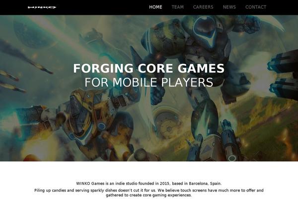 winkogames.com site used Winko-template