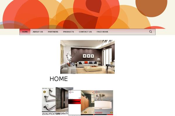 Parabola theme site design template sample