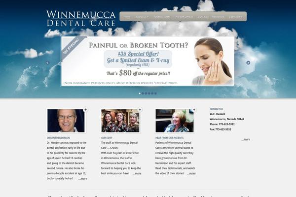 winnemuccadentalcare.com site used Feather