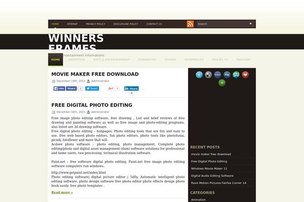 winnersframes.biz site used Poliart