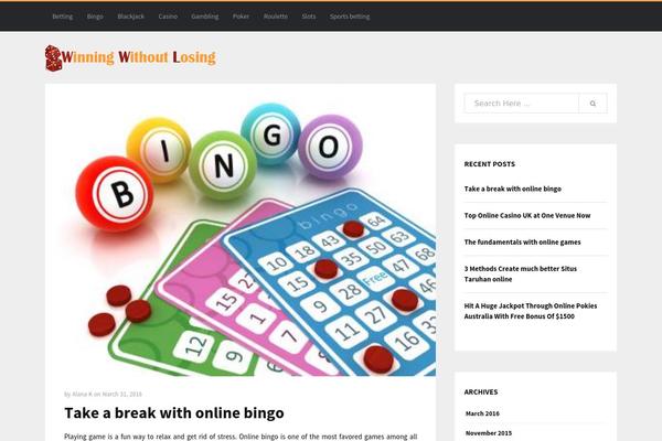 winning-without-losing.com site used ColorSnap