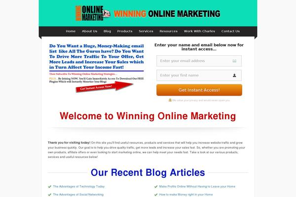 winningonlinemarketing.com site used OptimizePress theme