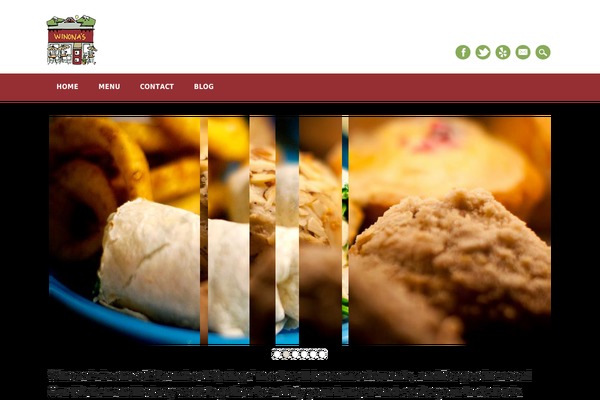 Restaurateur theme site design template sample