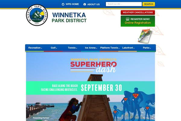 winpark.org site used Winnetka