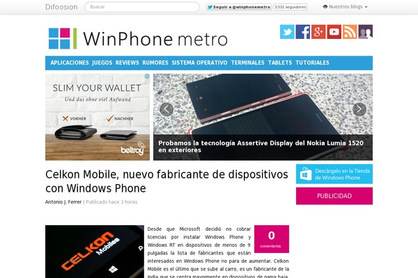 winphonemetro.com site used Newdifoosion
