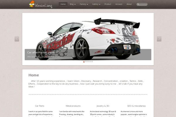 Skeu theme site design template sample