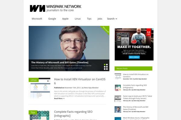 winspark.net site used Wn