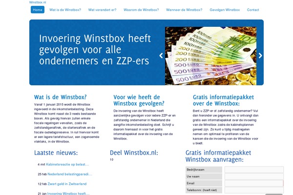 winstbox.nl site used Unisphere_corporate