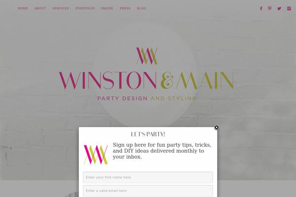 winstonandmain.com site used Winston
