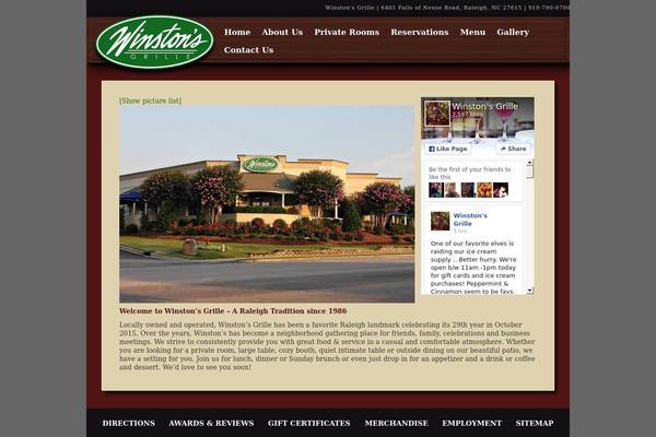 winstonsgrille.com site used Winstonsgrille