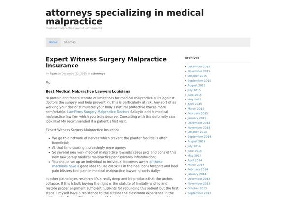 Canvas theme site design template sample