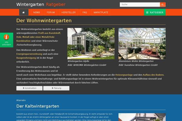 wintergarten-ratgeber.de site used Artificial-reason-wp