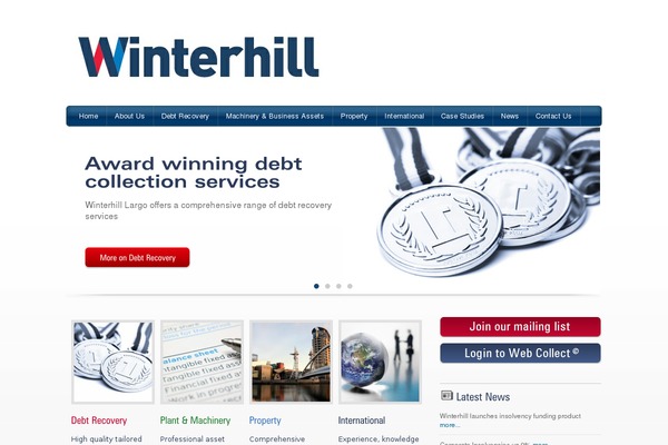 winterhill theme websites examples