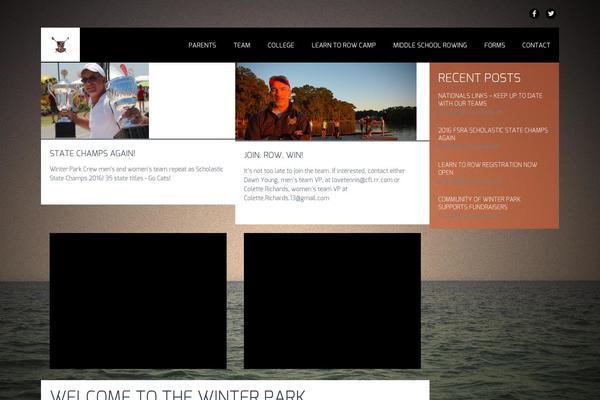 winterparkcrew.com site used Tisson-responsive-wordpress-theme