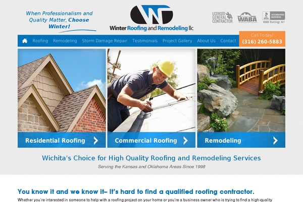 winterroofingllc.com site used Winter-roofing