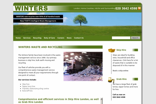 wintersrecycling.com site used Winters