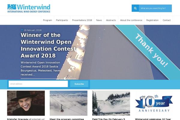 winterwind.se site used Raccoon