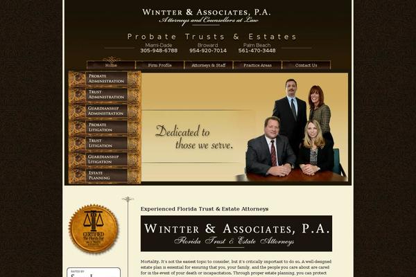 wintterlaw.com site used Wintter-law