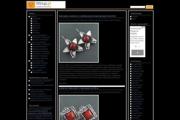 Limau Orange theme site design template sample