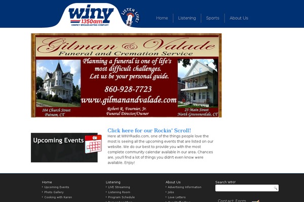 winyradio.com site used Winy