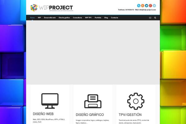 Pinpoint theme site design template sample