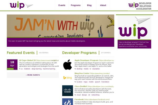 wip.org site used Wip
