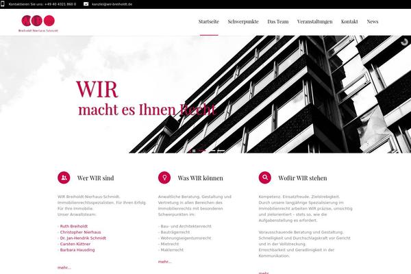 LawBusiness theme site design template sample