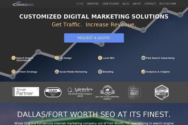 Enfold theme site design template sample