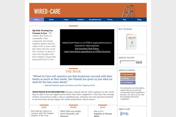 wiredtocare.com site used Jumpbook