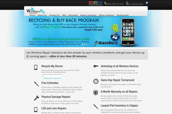 wirelessrepairsolutions.ca site used Wirelessrepairsolutions