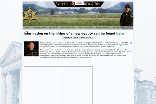 wirtcountysheriff.com site used Sheriff_2013