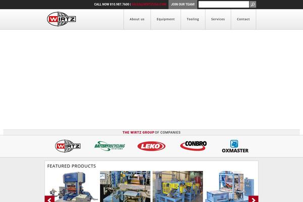 wirtzusa.com site used Wp-bootstrap