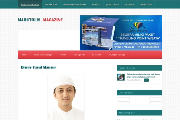 wisata-umrah.com site used Pitch