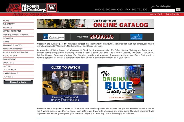 wisconsinlift.com site used Wolter-group-multi-site