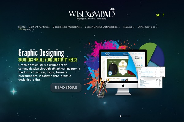 wisdompad.org site used Wisdompad