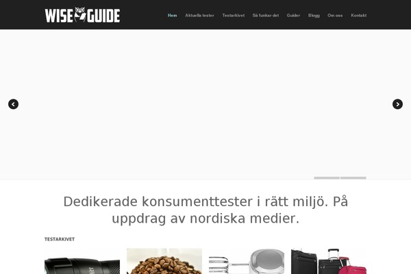 wiseguide.se site used Mindful