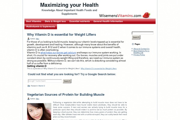 wisemensvitamins.com site used Vitaminsmenu2