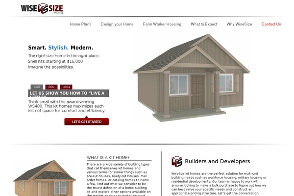 wisesizehomes.com site used Wsh