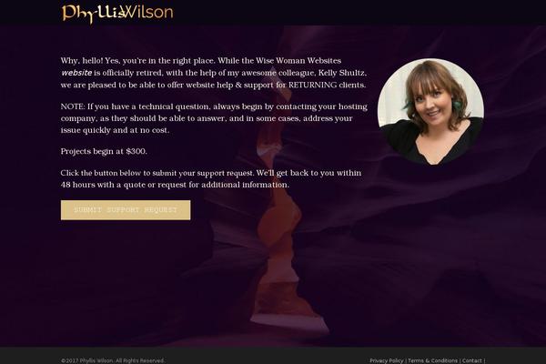 wisewomanwebsites.com site used Phyllis-wilson