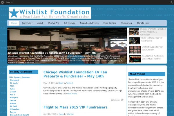 Custom Community theme site design template sample