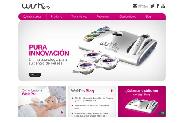 wishpro.com.es site used Wishpro