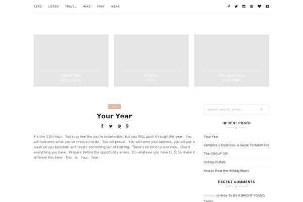 Site using Pinterest RSS Widget plugin