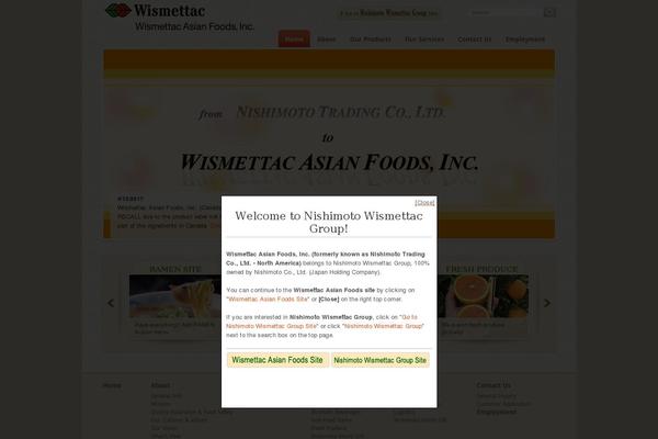 wismettacusa.com site used Nishimoto