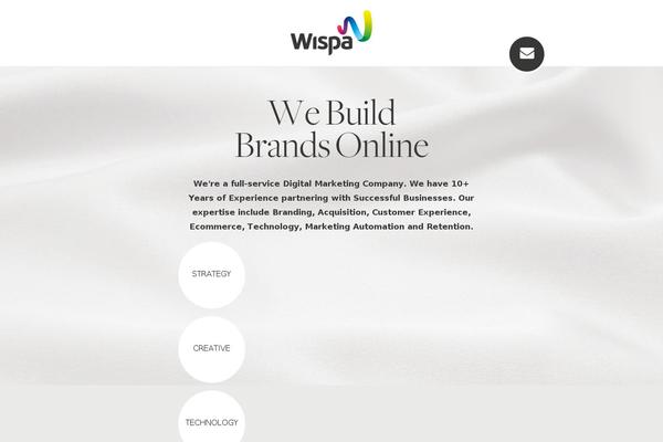 wispa.com.au site used Wispa