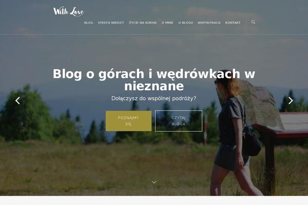 Salient theme site design template sample