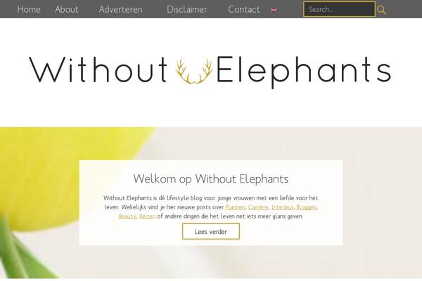 withoutelephants.com site used Woelephants-2015