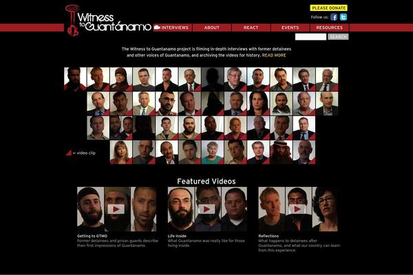 witnesstoguantanamo.com site used Wtg