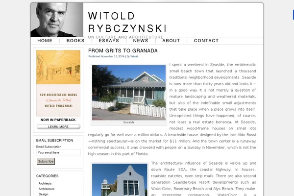 witoldrybczynski.com site used Wr2