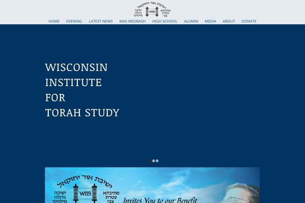 witsyeshiva.com site used The-wisconsis-institute