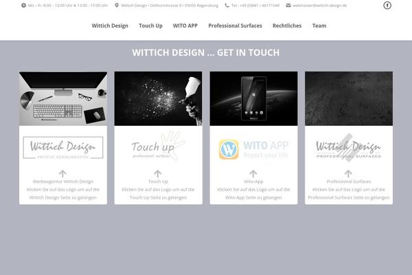 The7 theme site design template sample